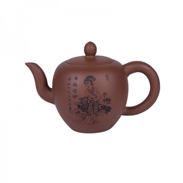 Чайник из исинской глины Плечо Красавицы, 200мл, ITT-247