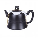 Чайник из выдержанной черной глины Дворцовый Фонарь, 300мл, ITT-255
