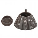 Чайник из черной глины Каменный Ковш, 210мл, ITT-270