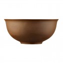 Пиала глиняная для чая коричневая 60 мл
